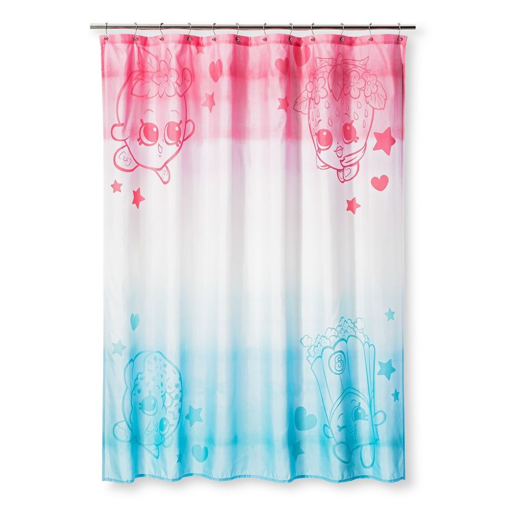 Shopkins shower curtain